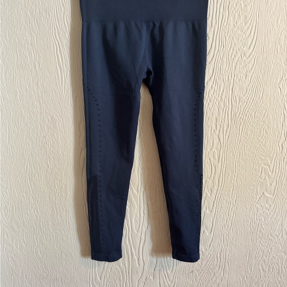 JoyLab Navy Perforated High-Rise Leggings